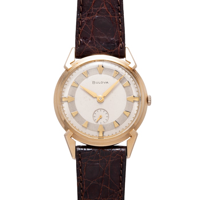 Pre-Owned Bulova Fancy Lug' Dress Watch