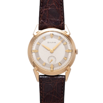 Pre-Owned Bulova Fancy Lug' Dress Watch
