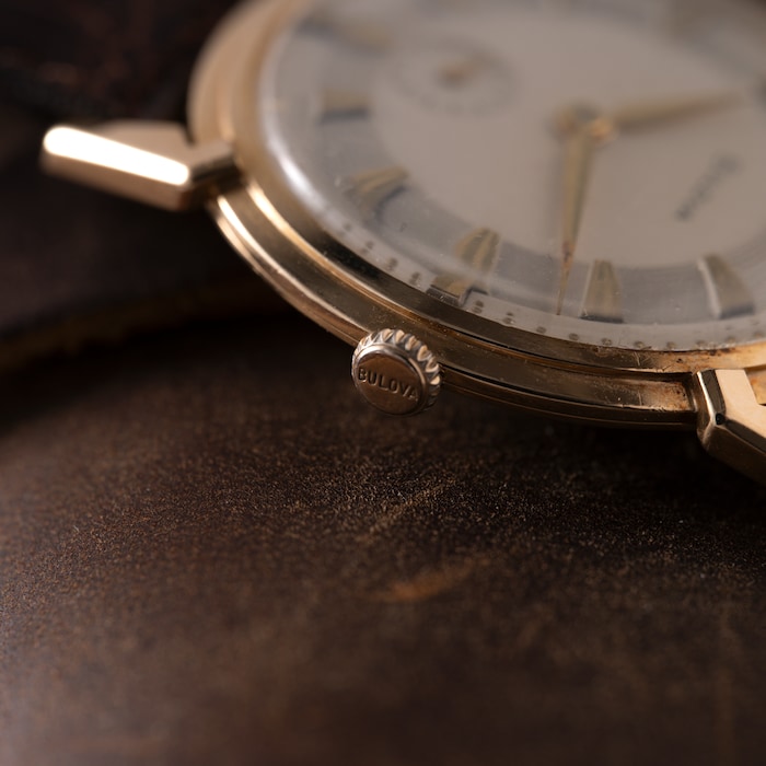 Pre-Owned Bulova Fancy Lug' Dress Watch