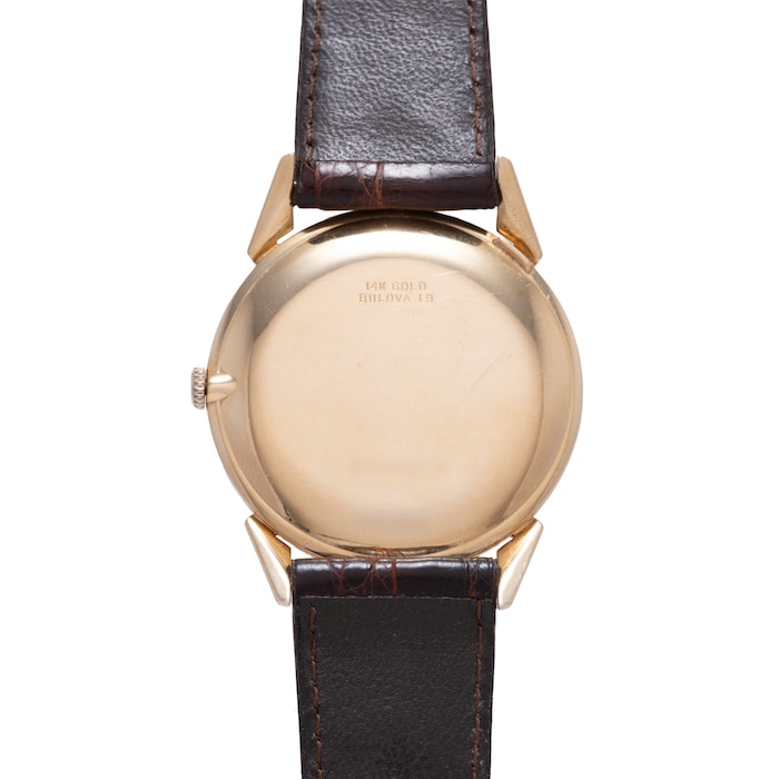 Pre-Owned Bulova Fancy Lug' Dress Watch