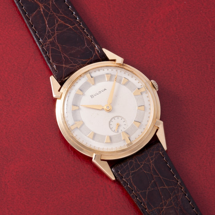 Pre-Owned Bulova Fancy Lug' Dress Watch