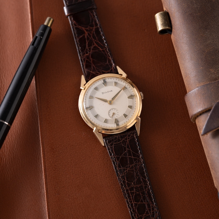 Pre-Owned Bulova Fancy Lug' Dress Watch