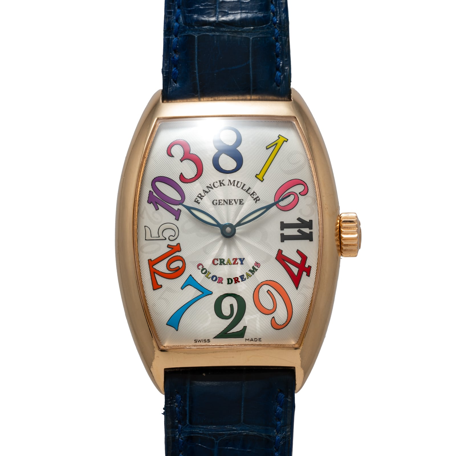 Pre-Owned Frank Muller Cintree Curvex 'Crazy Hours' Color Dreams