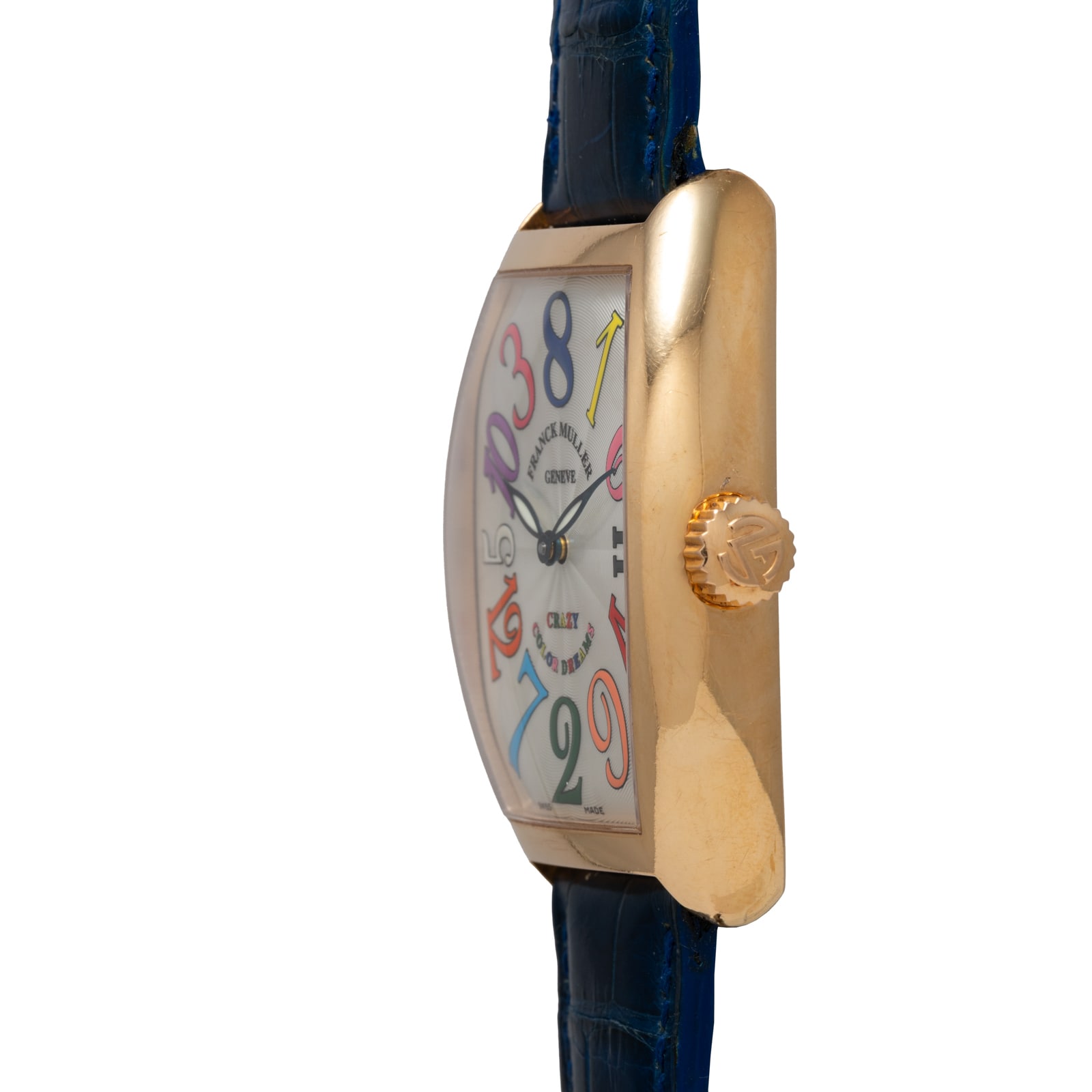 Pre-Owned Frank Muller Cintree Curvex 'Crazy Hours' Color Dreams