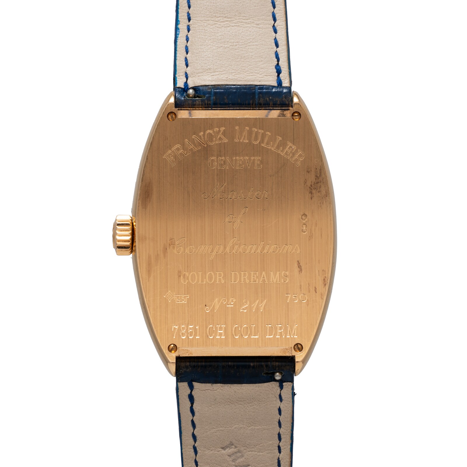 Pre-Owned Frank Muller Cintree Curvex 'Crazy Hours' Color Dreams