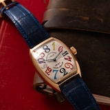 Pre-Owned Frank Muller Cintree Curvex 'Crazy Hours' Color Dreams
