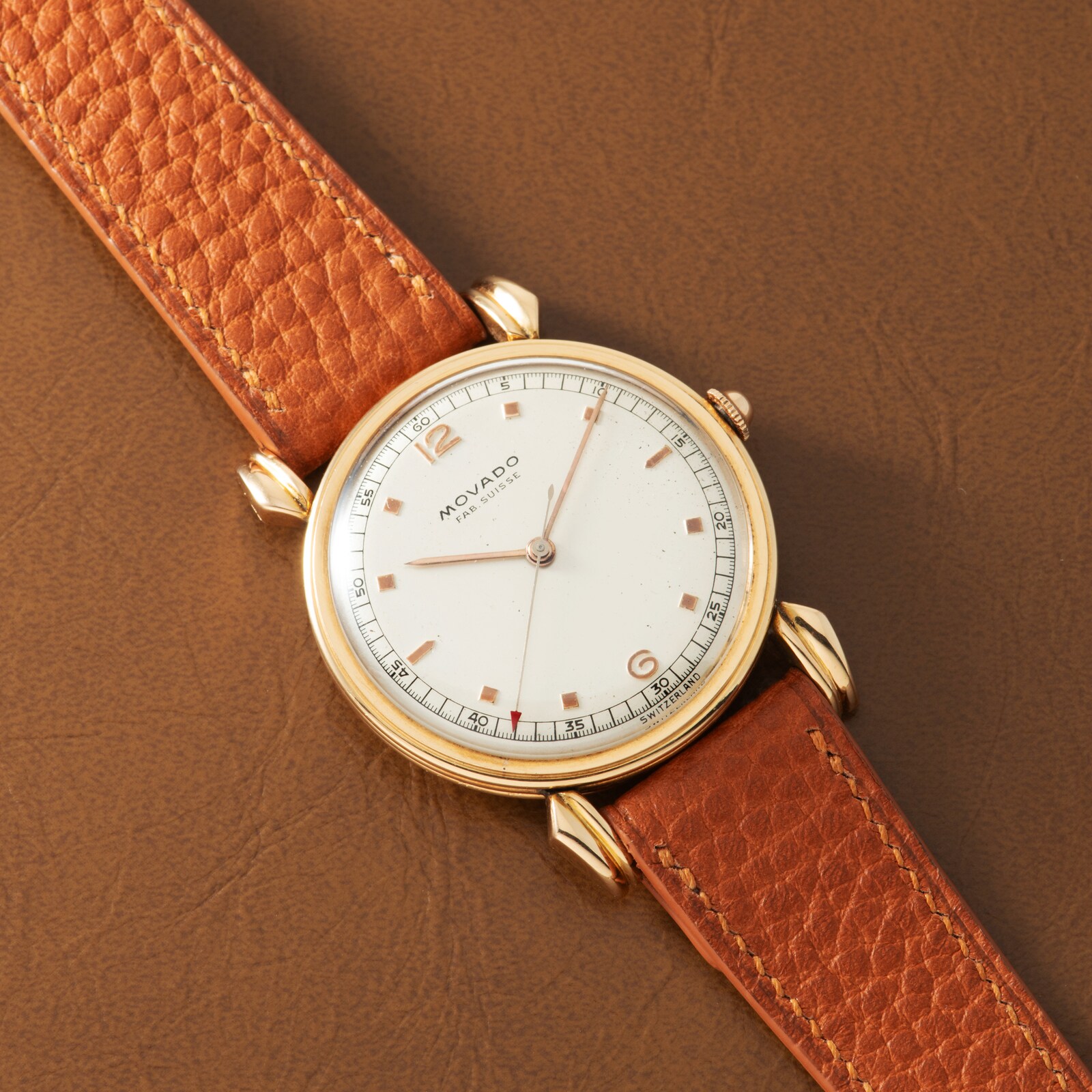 Pre-Owned Movado Claw Lug' Dress Watch