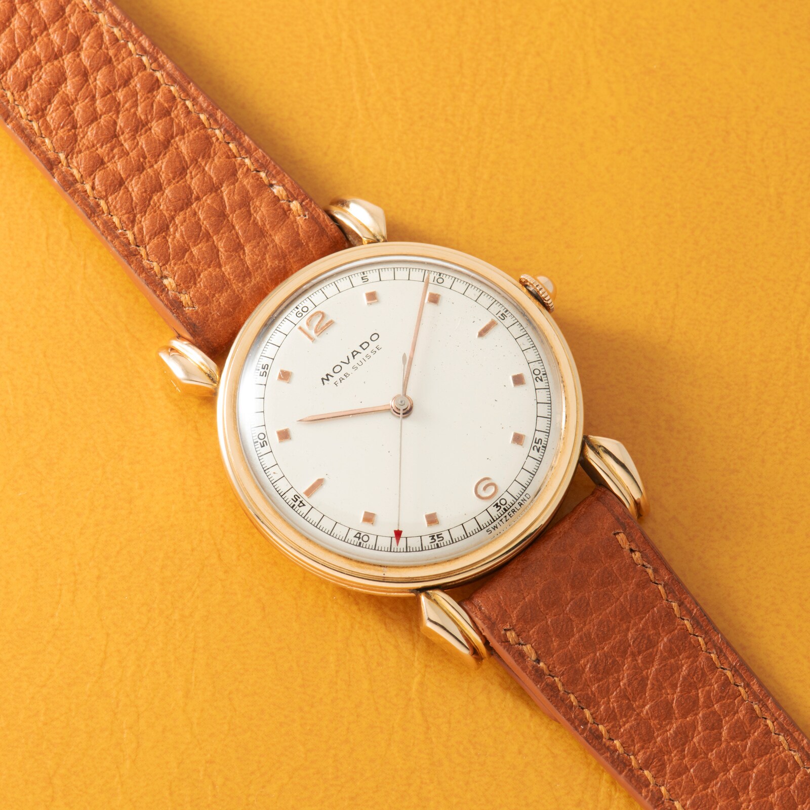 Pre-Owned Movado Claw Lug' Dress Watch