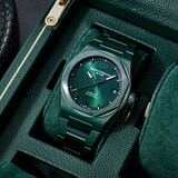 Pre-Owned Girard-Perregaux Laureato Chronograph 42 'Aston Martin' Edition