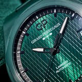 Pre-Owned Girard-Perregaux Laureato Chronograph 42 'Aston Martin' Edition
