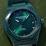 Pre-Owned Girard-Perregaux Laureato Chronograph 42 'Aston Martin' Edition