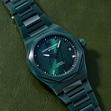 Pre-Owned Girard-Perregaux Laureato Chronograph 42 'Aston Martin' Edition