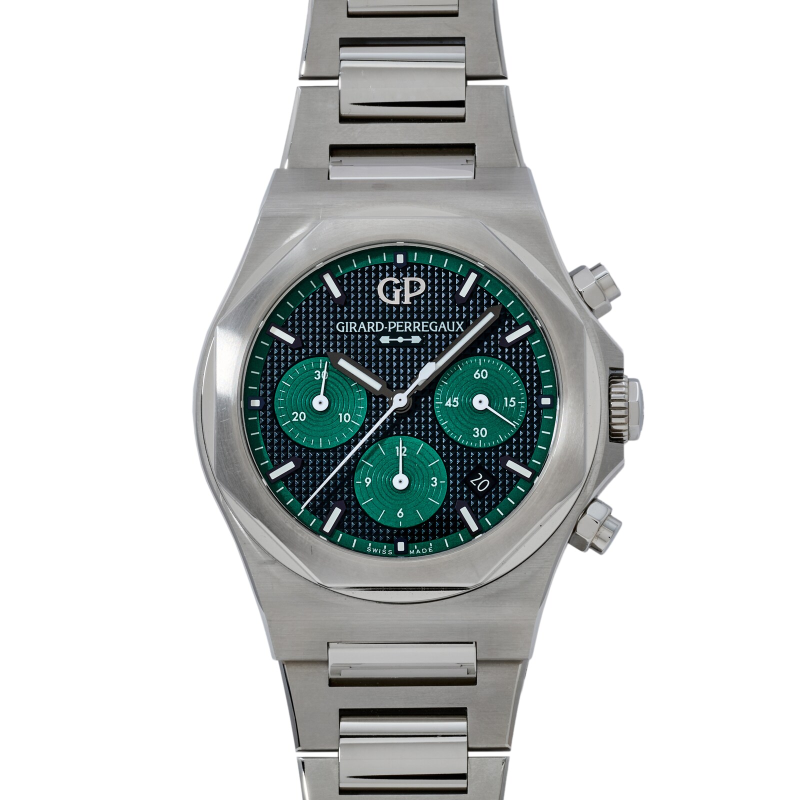 Pre-Owned Girard-Perregaux Laureato Chronograph 42