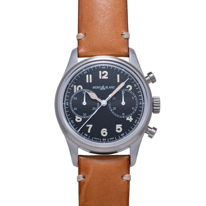 Pre-Owned Montblanc 1858 Chronograph