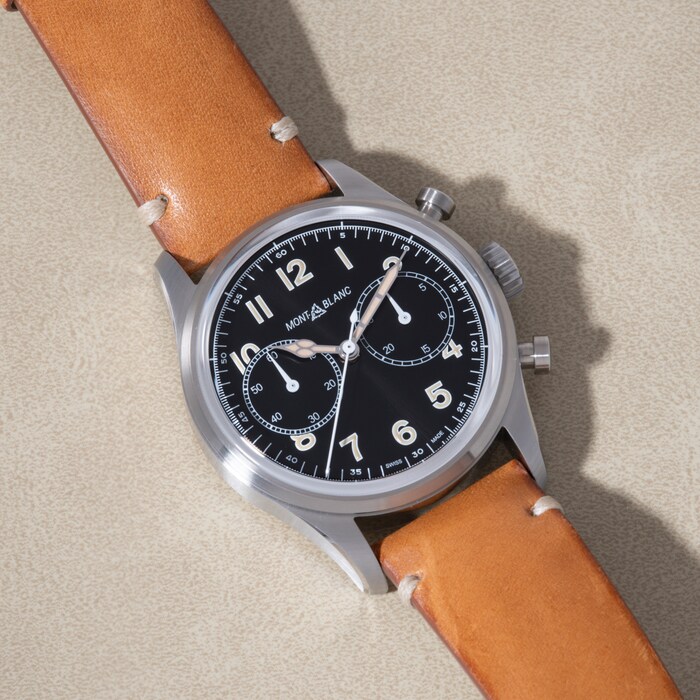Pre-Owned Montblanc 1858 Chronograph