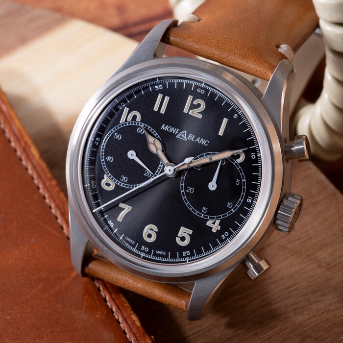 Pre-Owned Montblanc 1858 Chronograph
