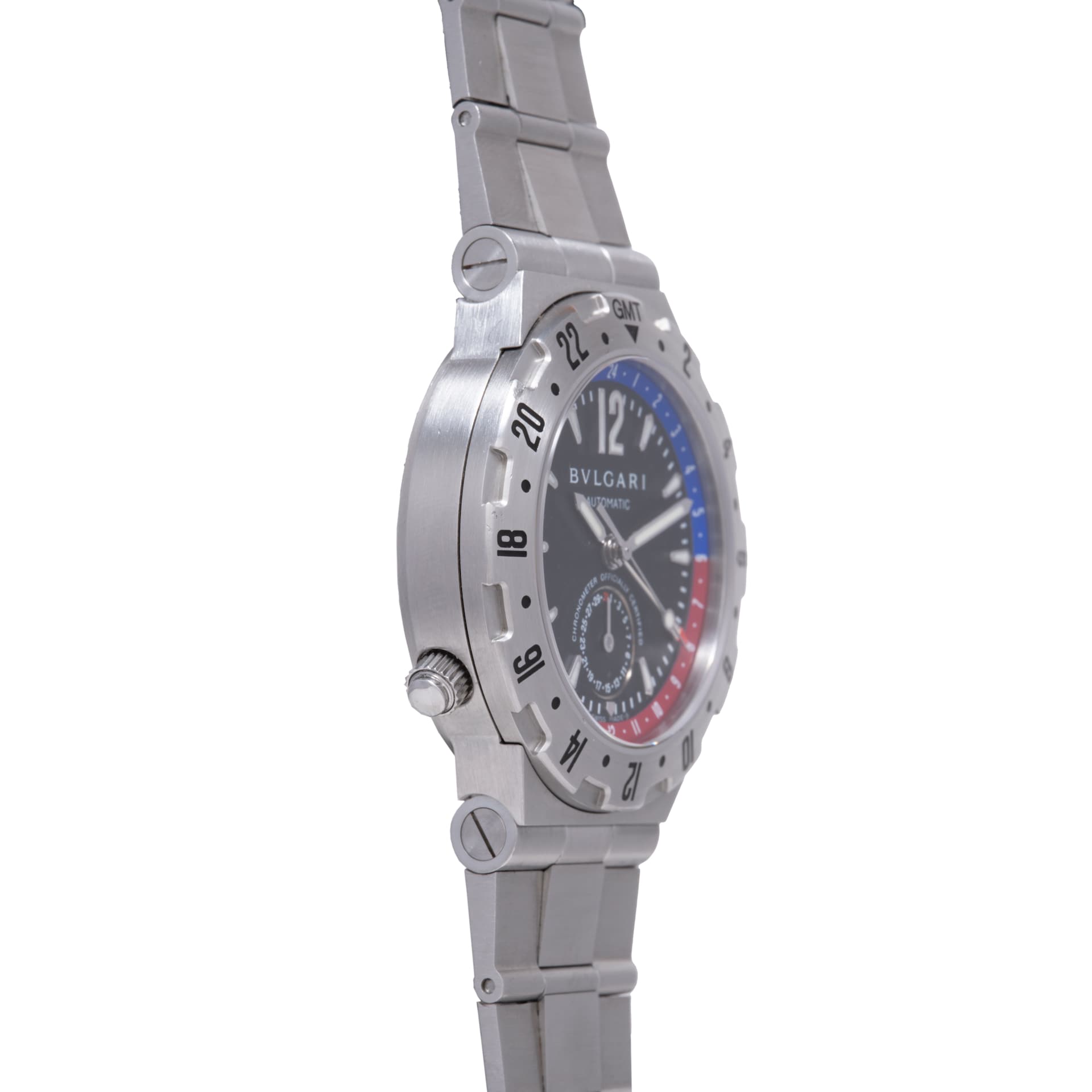 Pre-Owned Bulgari Diagono Scuba GMT