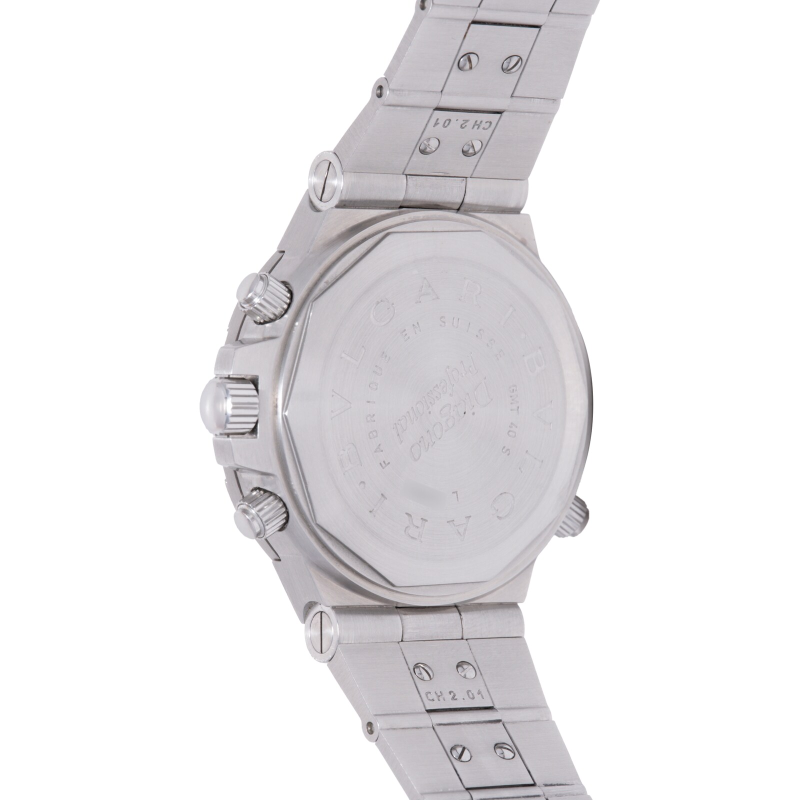 Pre-Owned Bulgari Diagono Scuba GMT