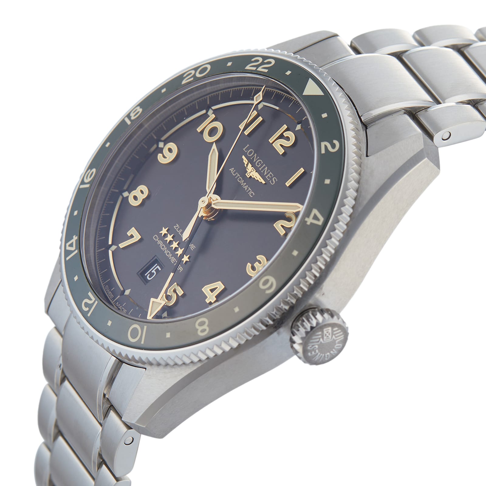 Pre-Owned Longines Spirit Zulu Time Pioneering time zones 42mm