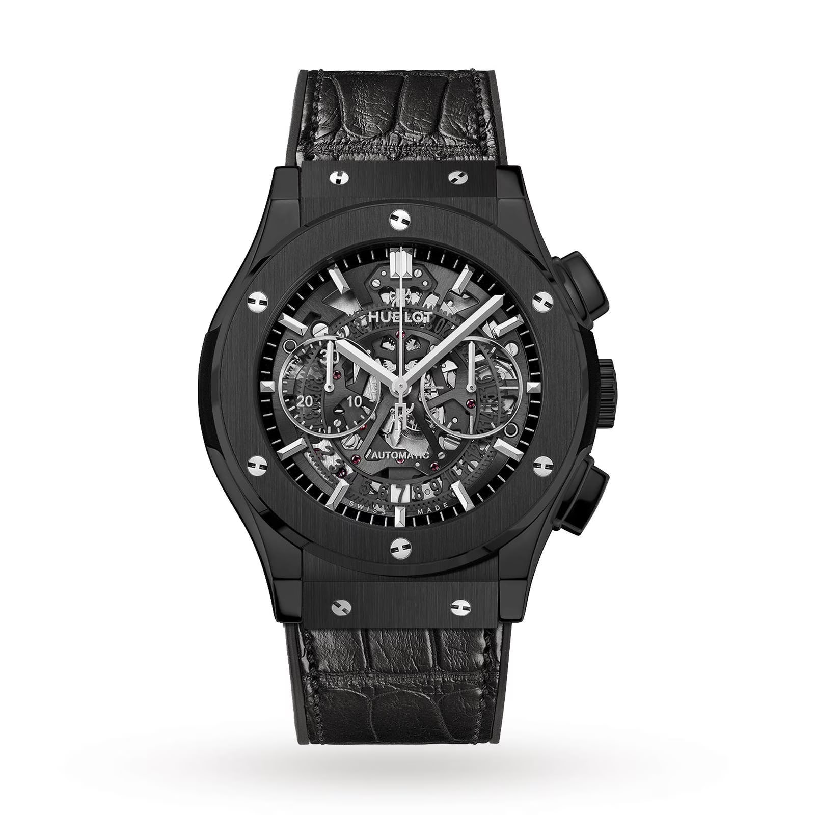 Pre-Owned Hublot Classic Fusion Aerofusion Black Magic Chronograph 45mm