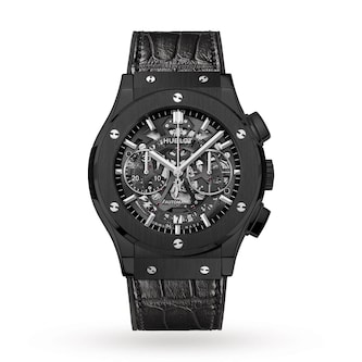 Pre-Owned Hublot Classic Fusion Aerofusion Black Magic Chronograph 45mm