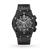 Pre-Owned Hublot Classic Fusion Aerofusion Black Magic Chronograph 45mm
