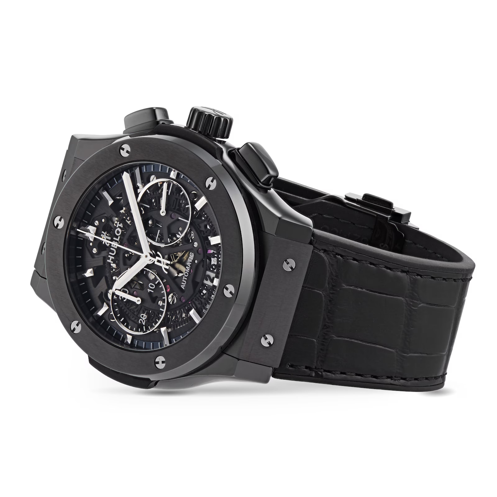 Pre-Owned Hublot Classic Fusion Aerofusion Black Magic Chronograph 45mm