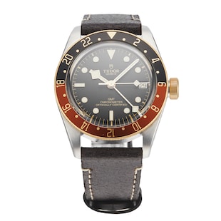 Pre-Owned Tudor Black Bay GMT S&G