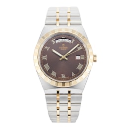 47010054 - Royal S&G 41mm Steel Case Chocolate Brown Dial