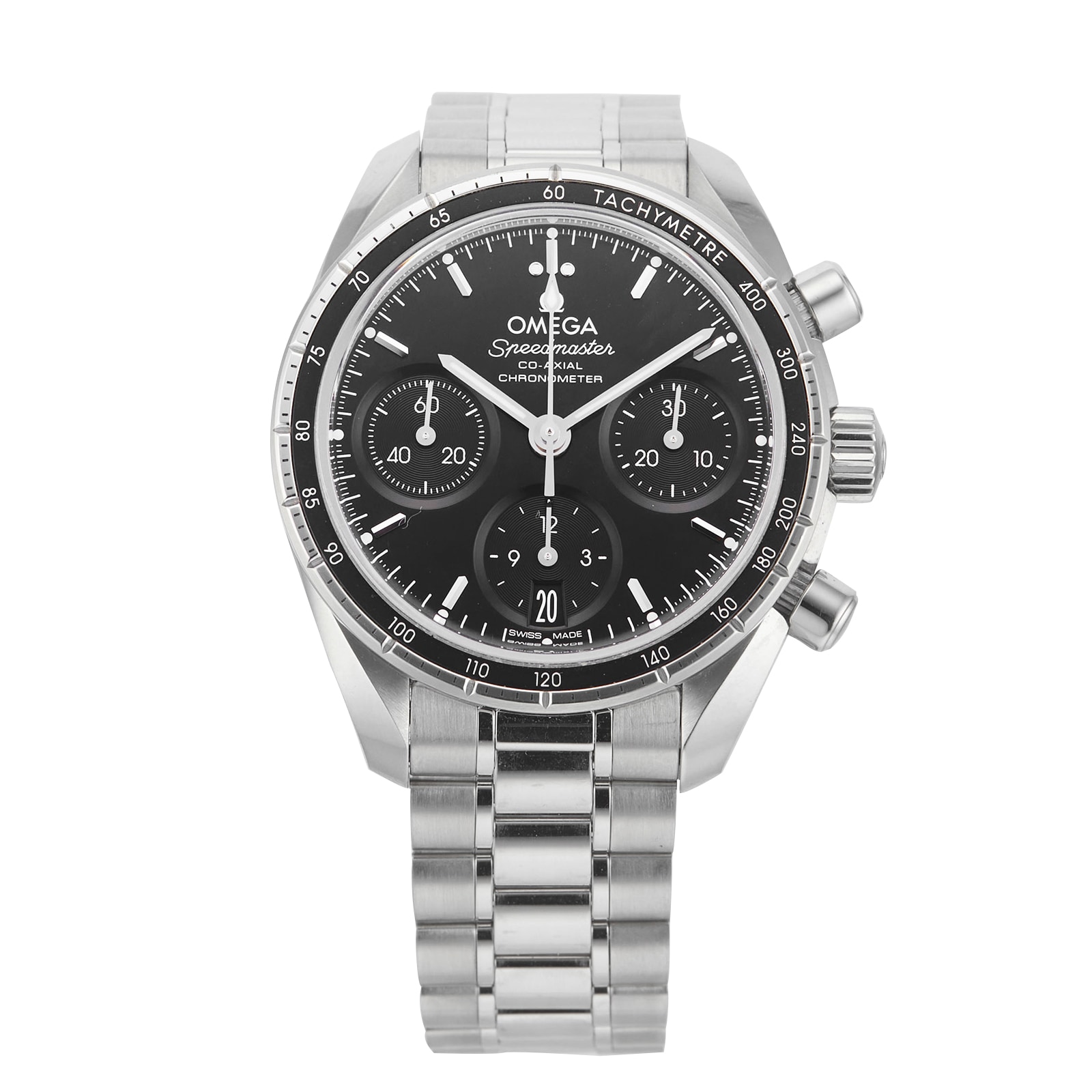 Pre-Owned Omega Speedmaster 38mm Co-Axial Chronograph Automatic Watch