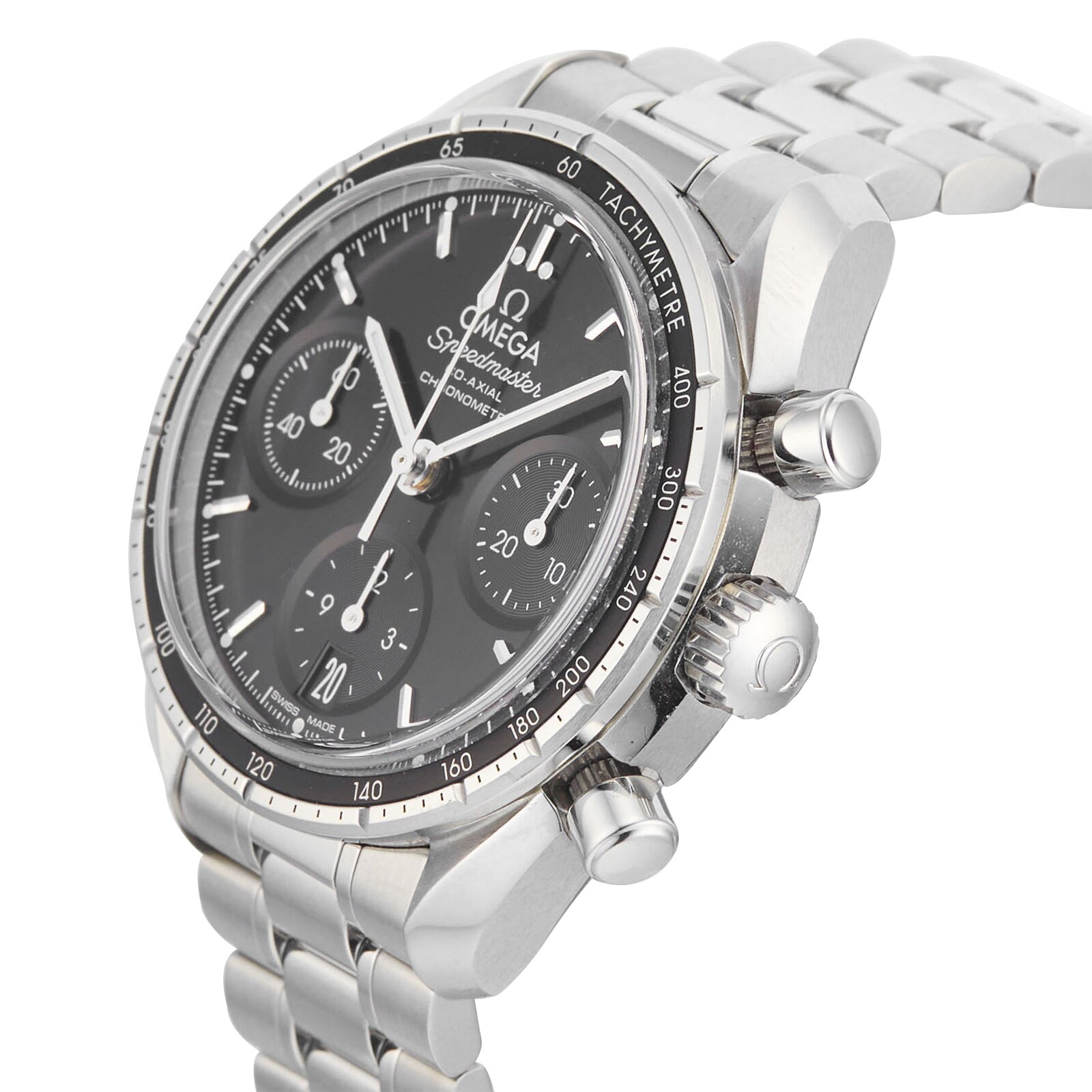 Pre-Owned Omega Speedmaster 38mm Co-Axial Chronograph Automatic Watch