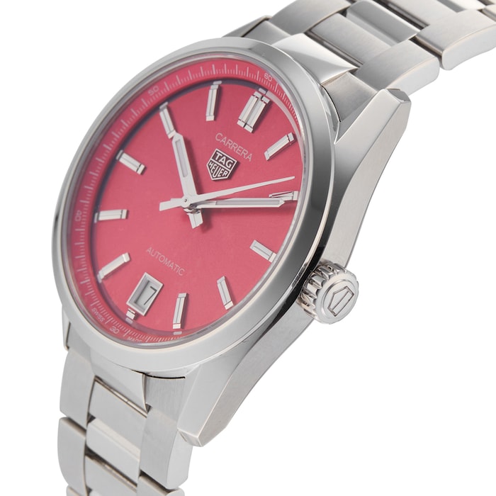 Pre-Owned TAG Heuer Carrera Date 36mm Unisex Watch Pink