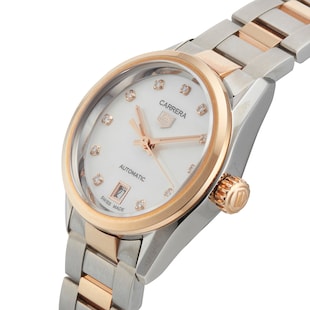 Pre-Owned TAG Heuer Carrera 29mm Bicolour Ladies Watch