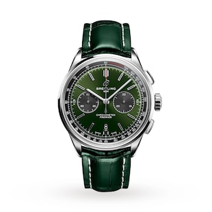Pre-Owned Breitling Premier B01 Chronograph 42mm Mens Watch Leather
