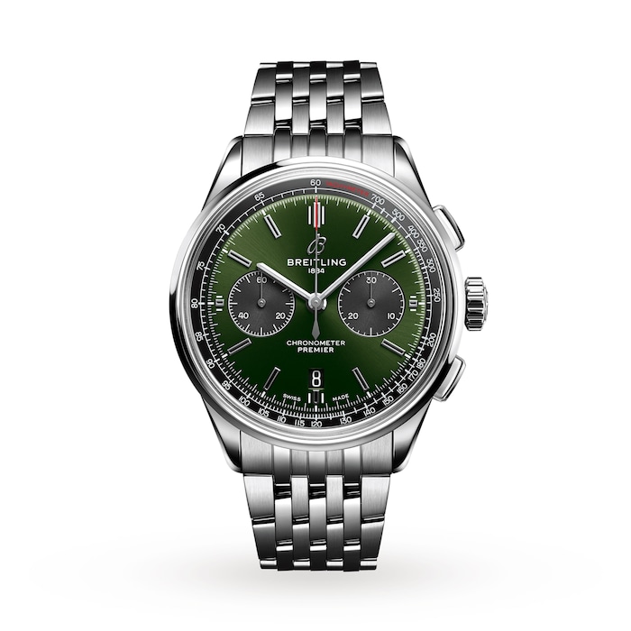 Pre-Owned Breitling Premier B01 Chronograph 42 Stainless Steel Watch