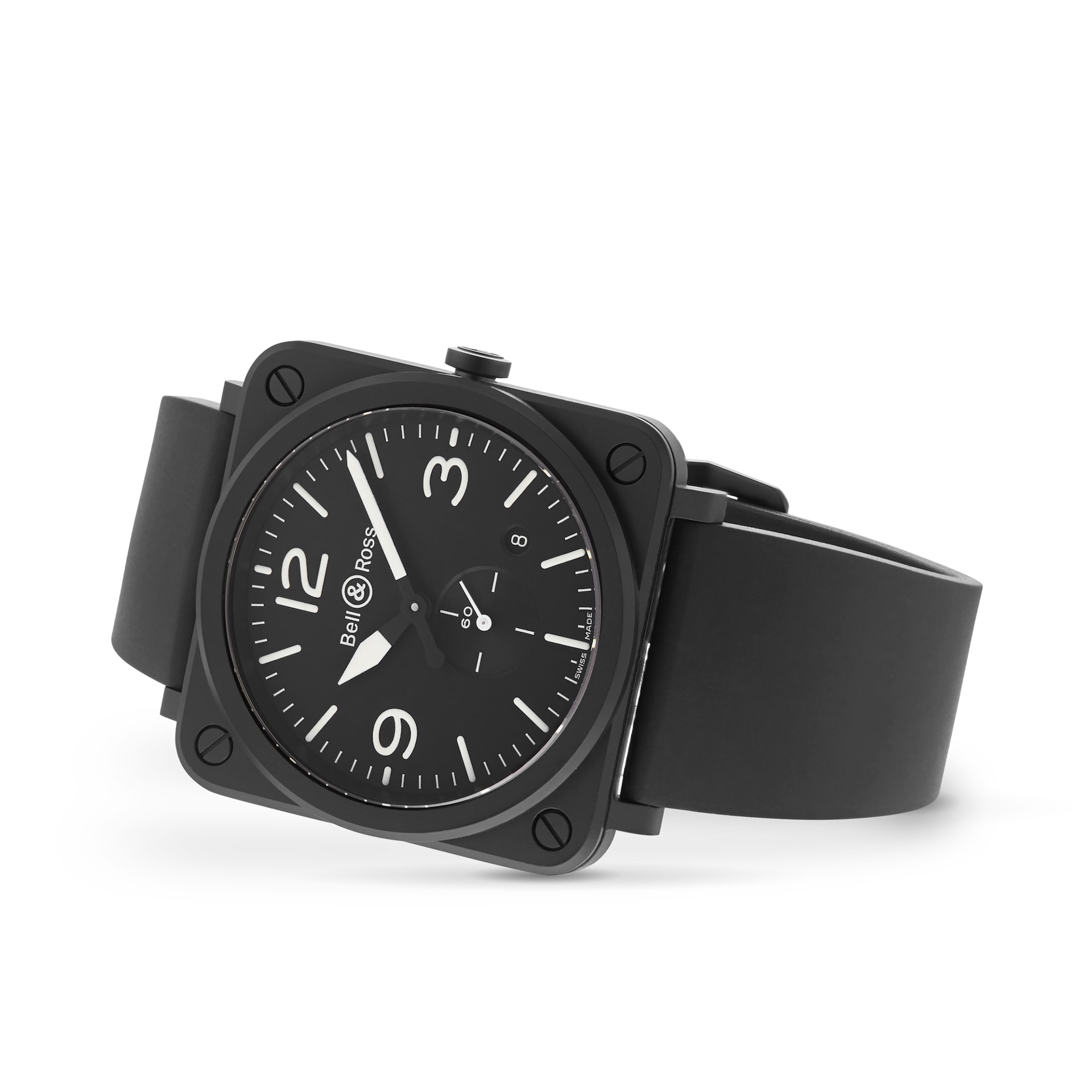 Pre-Owned Bell & Ross BR S BLACK MATTE 39mm