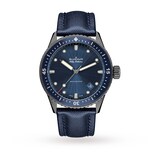 Ex-Display Blancpain Fifty Fathoms Bathyscaphe 43.5mm Mens Watch Blue