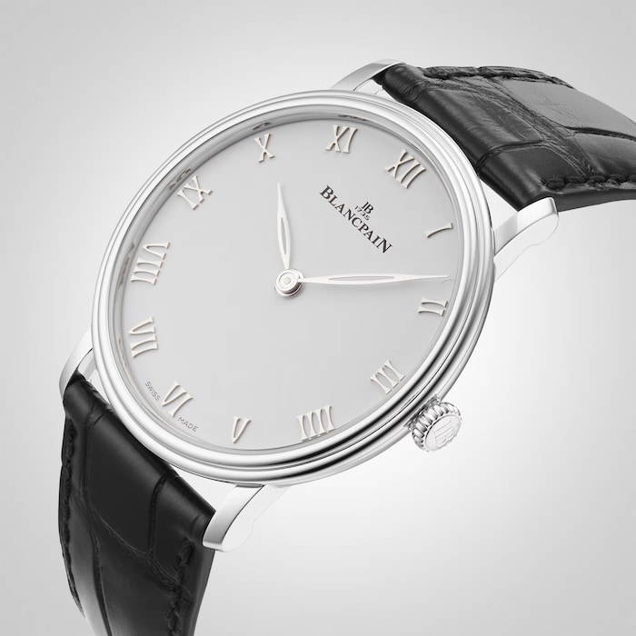 Pre-Owned Blancpain Villeret Slim White