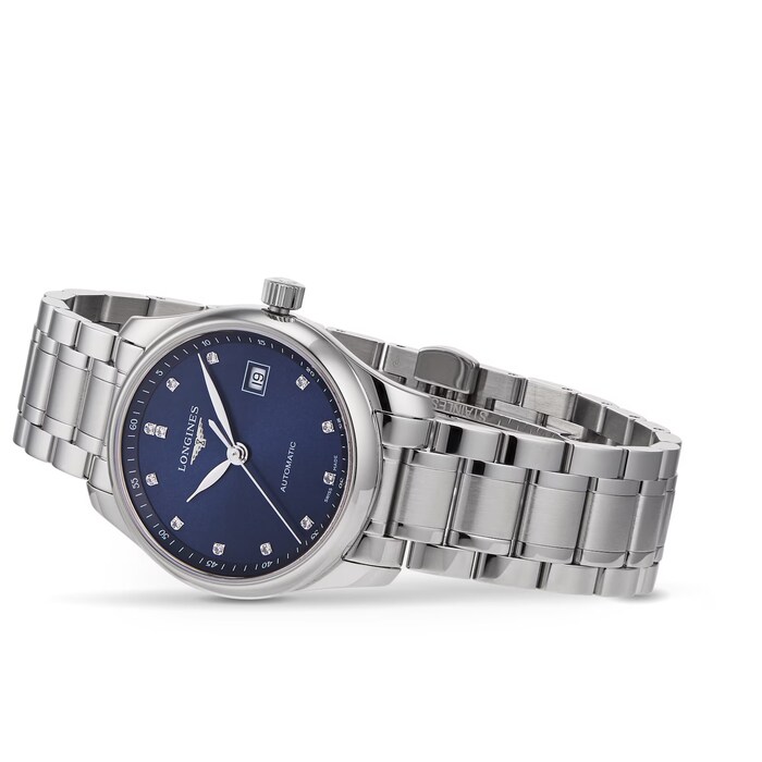 Pre-Owned Longines Master Blue Dial