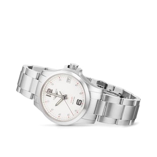 Pre-Owned Longines Conquest VHP 36mm MOP Dial Ladies Watch