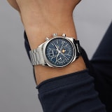 Pre-Owned Longines Master Collection 42mm Mens Watch Sunray Blue