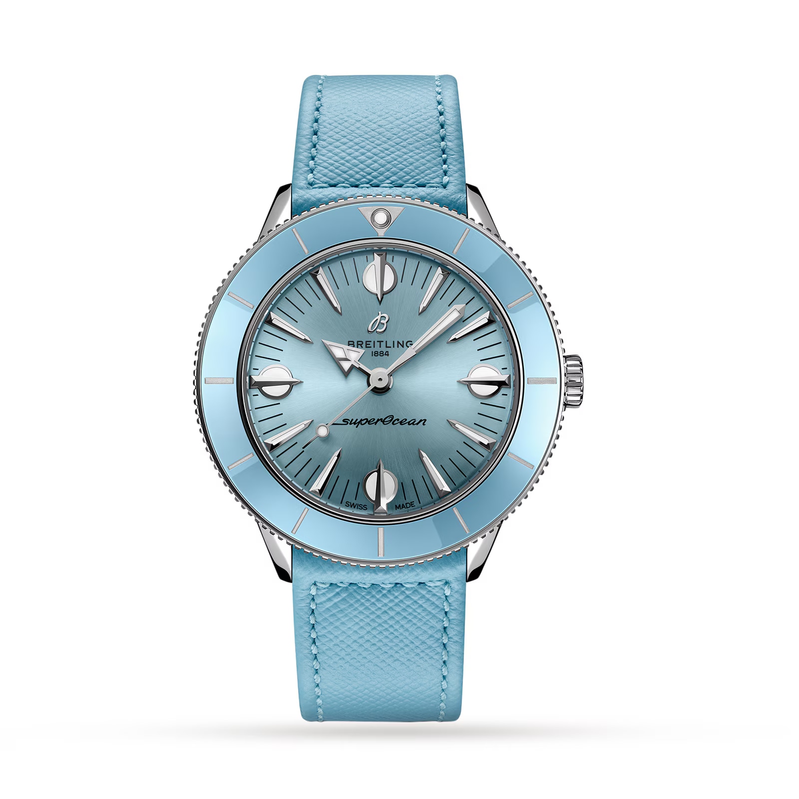 Superocean Heritage '57 Pastel Paradise Blue 38mm Ladies Watch A10340161C1X1