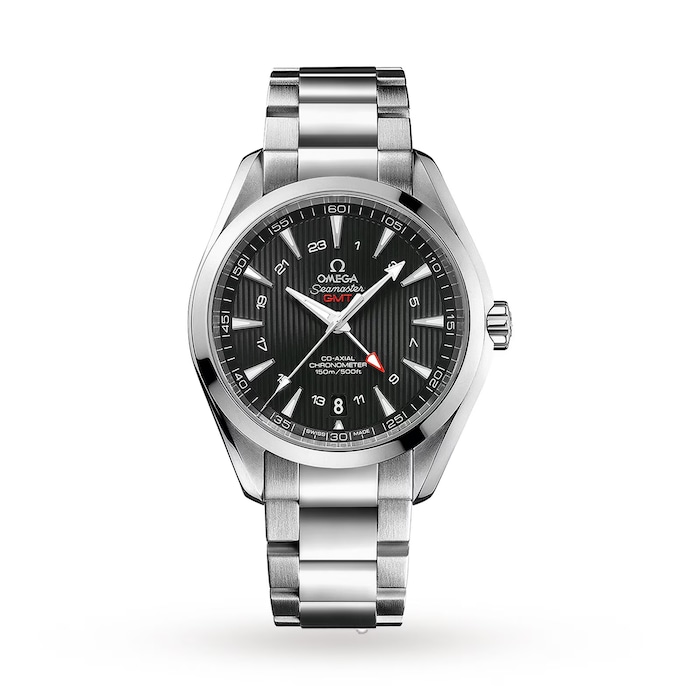 Pre-Owned Omega Seamaster Aqua Terra 150m Co-Axial Chronometer GMT 43mm