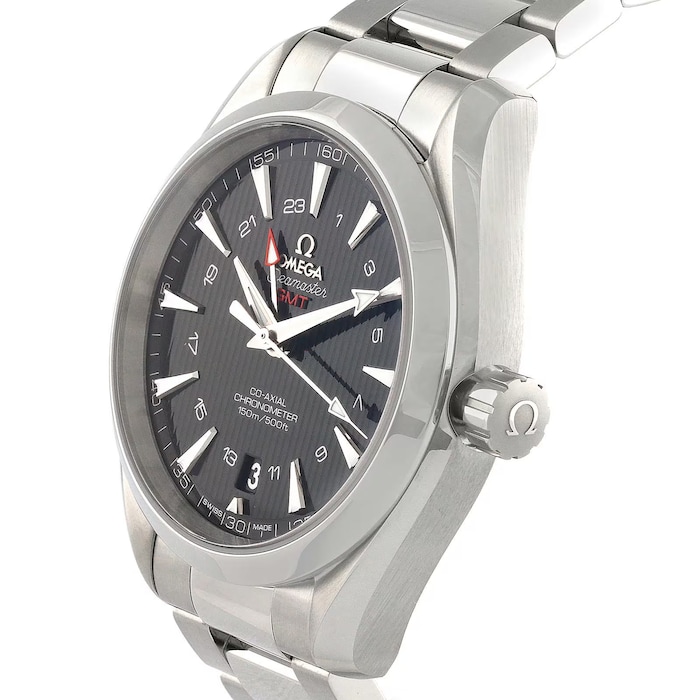 Pre-Owned Omega Seamaster Aqua Terra 150m Co-Axial Chronometer GMT 43mm