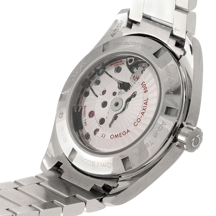 Pre-Owned Omega Seamaster Aqua Terra 150m Co-Axial Chronometer GMT 43mm