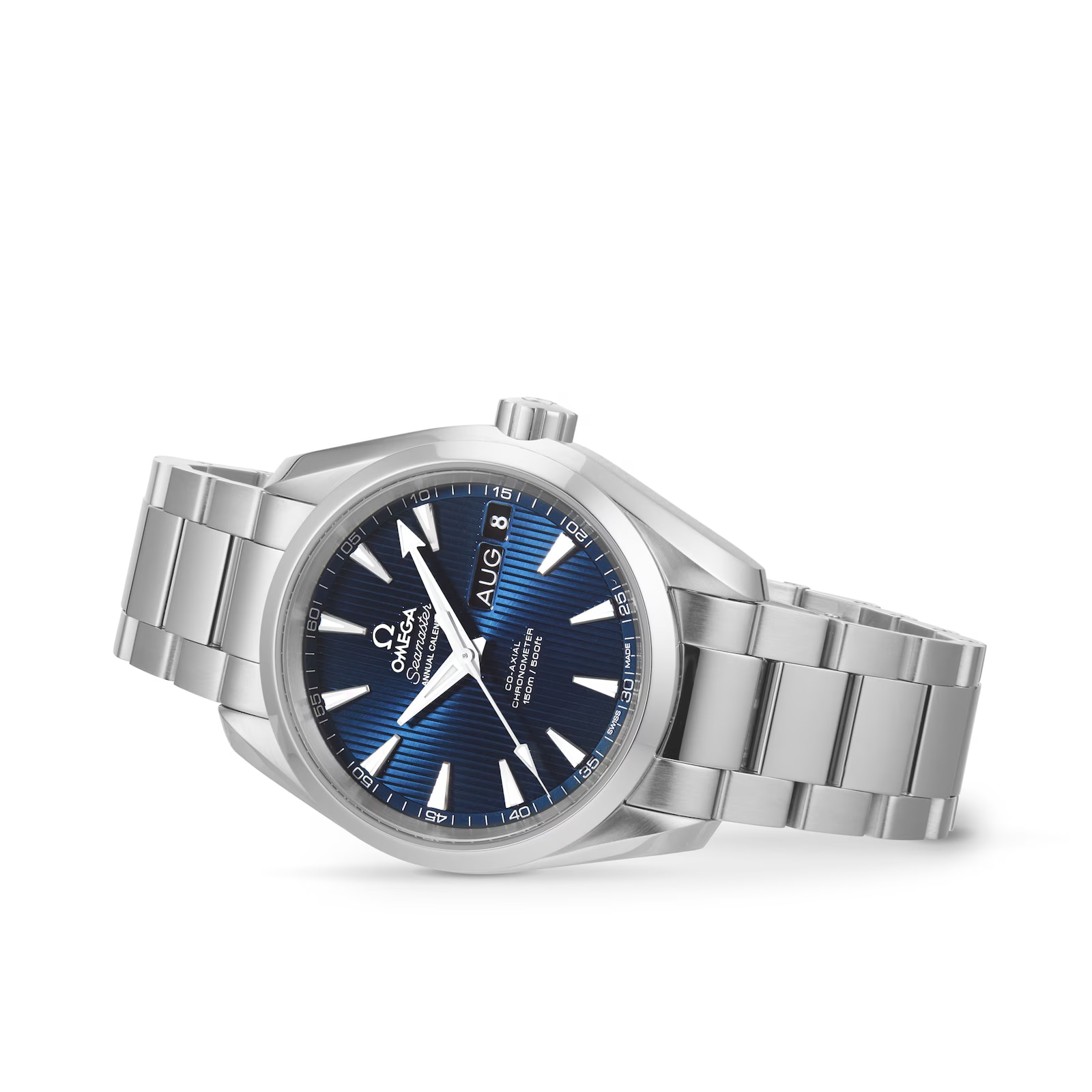 Pre-Owned Omega Seamaster Aqua Terra 150m Co-Axial Annual Calendar 38.5mm Mens Watch