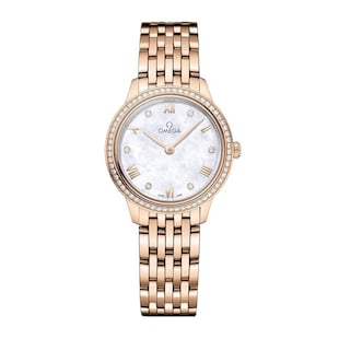 Pre-Owned Omega De Ville Prestige 27.5mm Ladies Watch Mother Of Pearl