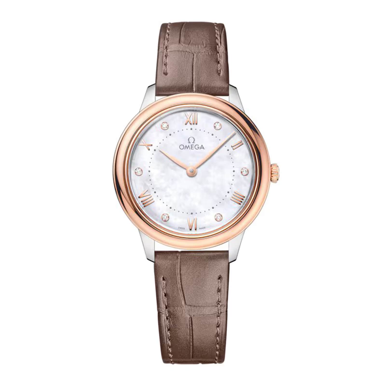 Pre-Owned Omega De Ville Prestige 30mm Ladies Watch White