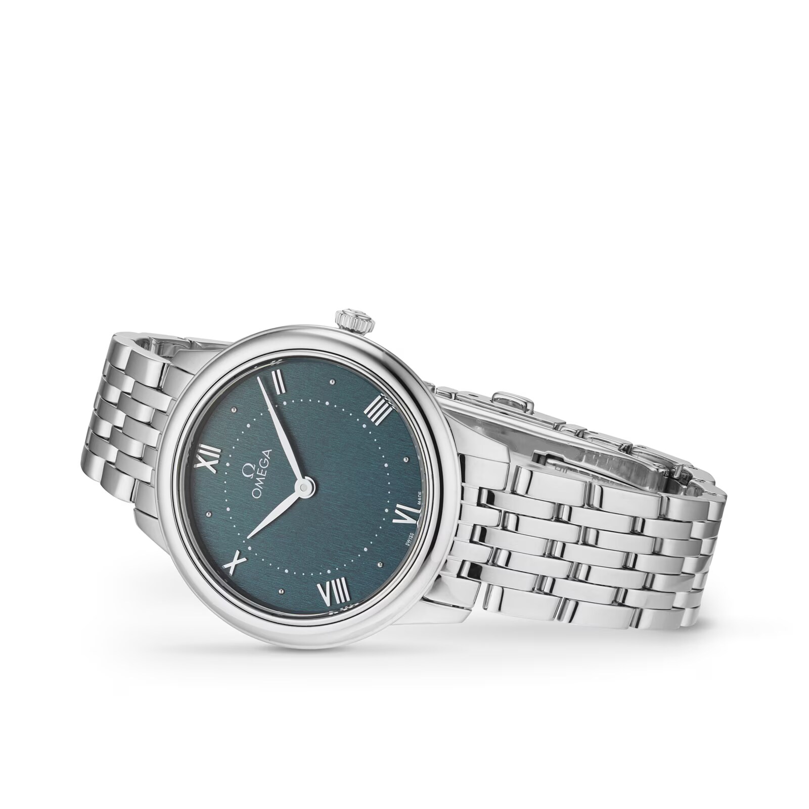 Pre-Owned Omega De Ville Prestige 30mm, Steel On Steel