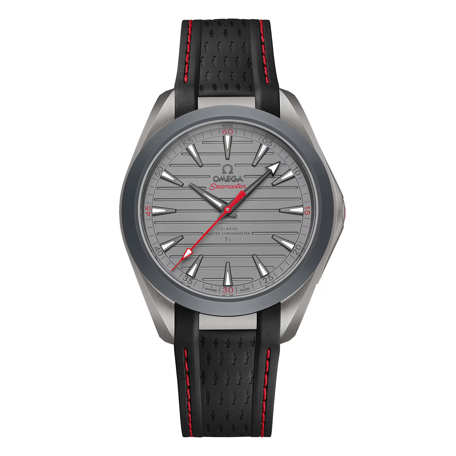 Pre-Owned Omega Seamaster Aqua Terra 150M 41mm, Titanium On Rubber Strap